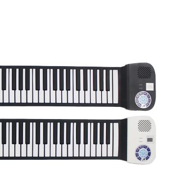 China Wholesale Factory Supply 88 Keys Bluetooth MIDI Keyboard Synthesizer Piano Distributor Roll Up Keyboard for sale