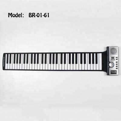 China Bora 61 Key Roll Up Piano For Students Electron Keyboard Digital Piano 98*89*23cm for sale