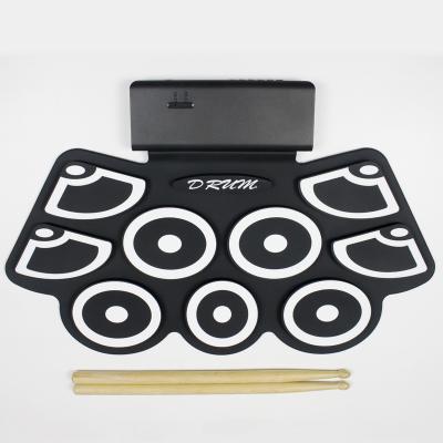 China Chinese Whole Sale Musical Instruments Music Silicone Drum Digital Drum Set for sale