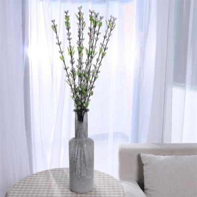 China Modern simple high simulation style good quality salix argyracea plant decoration for living room for sale