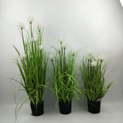 China Wholesale High Simulation Green Onion Office Creative Grass Plant Decoration Artificial Plant for sale