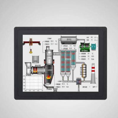 China Industrial OEM J1800 Embedded Fanless Tablet PC All in One Panel PC Capacitive Touch Screen Computer for Production Line 19 inch for sale