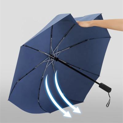 China New Small Umbrella CLASSIC Safe Explosion Proof Automatic Open Folding Umbrella for sale