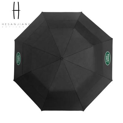 China All In 1 Golf Windproof Umbrella Double 2 Fold Canopy Umbrella With Custom Logo Print for sale