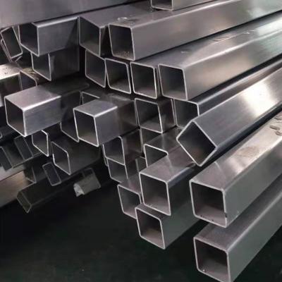 China Cold Drawn SS304 Stainless Steel Tube Square Pipe With High Toughness for sale