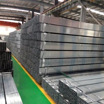 China Dünne Wand rechteckiger Schläuche 3 Zoll-Flussstahl-galvanisierter Zaun-Panels Square Ands zu verkaufen