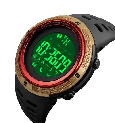 China Hot Selling Skmei 1250 Digital Skmei Brand Multifunctional Watch Pedometer Alarm Sport BLE Smart Watch for sale