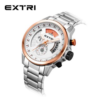 China Branded Chronograph Extri Design 2021 New Men Watch Extri Official Wholesale America Hot Steel Wrist Luxury Wrist Watch for sale