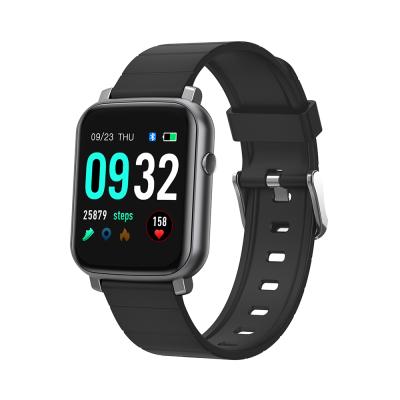 China Sports IP68 Square Touch Screen Silicone Smart Watch Waterproof Heart Rate Wristband For IOS Android Wholesale for sale