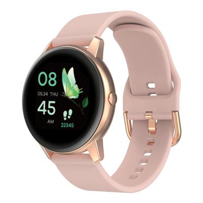 China Fashion Touch Screen Smartwatch 2021 1.3 Inch Full Touch Screen Heart Rate Monitor Sport Tracker Luxury Woman Ladies Smart Watch for sale