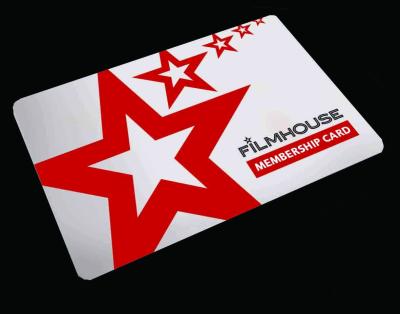 China Hot Stamping PVC Gift Cards Plastic CR80 PVC Cards Glossy Matte Surface Finish for sale