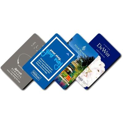 Cina 13.56MHz Smart Key Card senza contatto Custom Hotel Key Card per il controllo dell'accesso alle porte in vendita