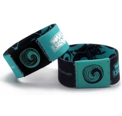 China Full Color Print Festival RFID Wristbands Polyester Sublimation Bracelet for sale