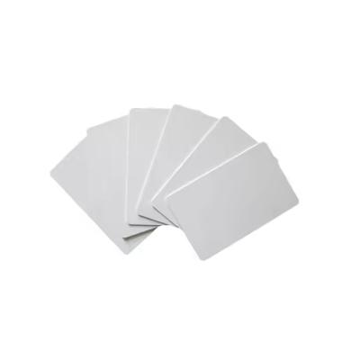 China 13.56Mhz 85.5*54mm Printable Plastic RFID Card White Blank Self Inkjet Printing for sale