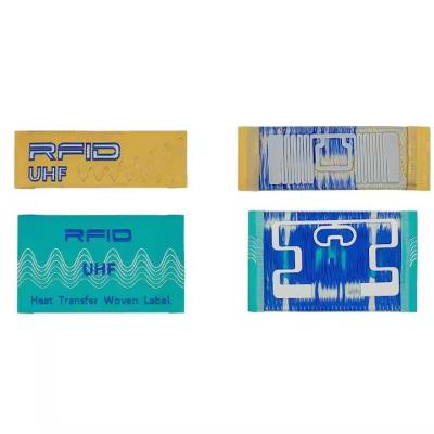 China Passive NFC Clothing Tags RFID Woven Label For Inventory Logistics for sale