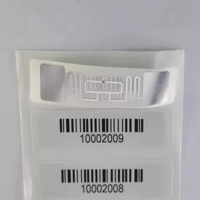 China Printable Barcode Sticker Uhf Rfid Retail Label Soft Tag for Super Market EAS System Inventory Management for sale