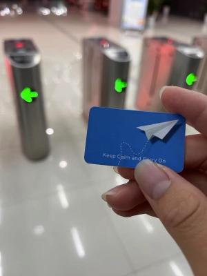 China CUID Ultra-thin Mobile Phone Access Card Sticker Copyable and Rewritable PVC 13.56MHz Elevator IC Blank Card for sale
