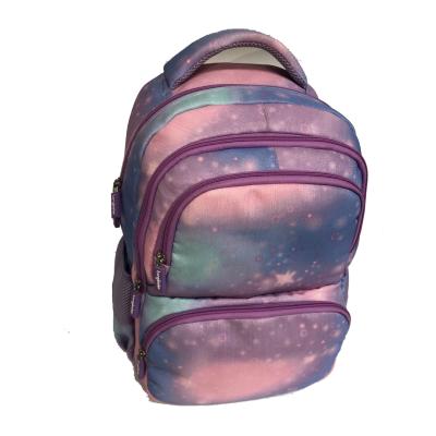 China Fashion simple and soft high school backpack student backpack waterproof cute girls backpack for sale