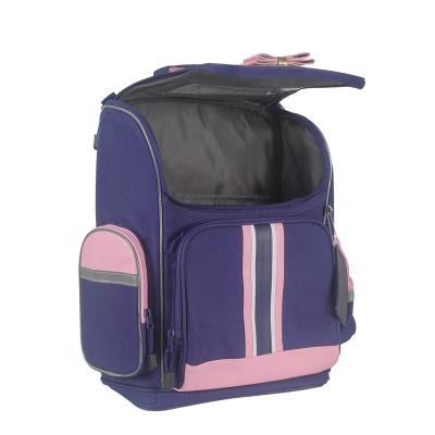 China Customizable RFID Fashion Leather Cute Backpack Waterproof Wear Resistant Children's School Bag for sale