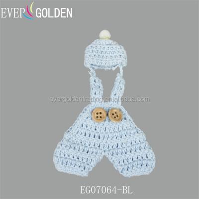 China Elegant Mini Baby Shower Crochet Favors Baby Shower Decoration for Candy Wrapping Box for Kids Birthday for Gender Reveal Party Supplies for sale