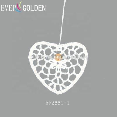 China Import Products Classic Elegant High Demand Christmas Tree Ornament Christmas Tree Decoration /X-mas Heart Shaped Pendant Decoration for sale