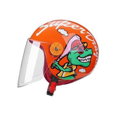 China Child Head Safe Motorcycle Half Face Protective Open Face Helmets For Bikers for sale