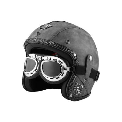 China Half Face Helmet Casco De Moto Dot Standard Portable Motorcycle Helmets for sale