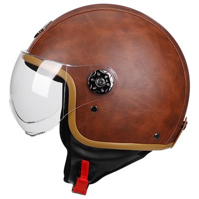 China Popular Half Face Motorcycle Helmet Fashion Design Protect Motocross Helmets for sale