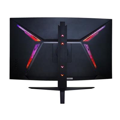 China 165hz curved monitor 32 inch gaming monitor 1k FHD curved widescreen hdr 144hz gaming monitor with VESA Mount for sale