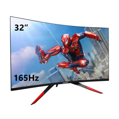 China IPS 32 Inch FHD Curved Gaming Monitor Curved HDR To Monitor Monitor Frameless Gaming FHD 144Hz 1ms for sale