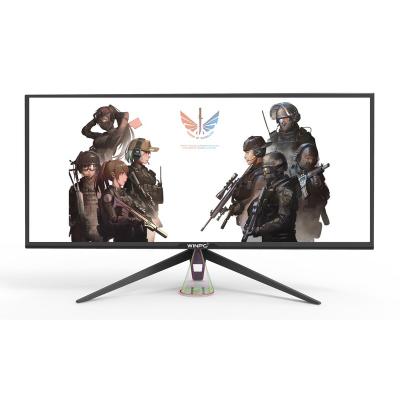 China Curved IPS Monitor 34 Inch 21:9 UHD 4K 75Hz 100Hz 144Hz Frameless LCD Monitor For Computer for sale