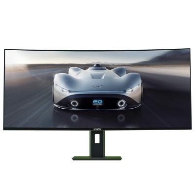 China IPS Curved Monitor 38 Inch 4K Gaming Monitor 60Hz 75Hz 144Hz FreeSync Monitor Desktop PC for sale