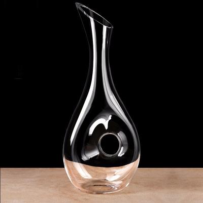 China STOCKED Grade Glass Decanters Points Wine , Liquor Wine Points&Glass Straight Glass Decanter Kettle Type Shaker for sale