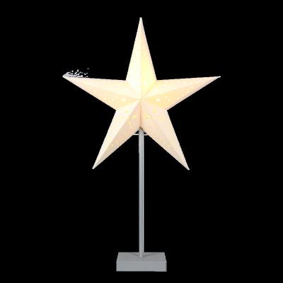 China Indoor Paper LAMP Five-pointed Christmas STAR LED Decoration Lamp Christmas Paper Star Light Table Decorative Light for sale