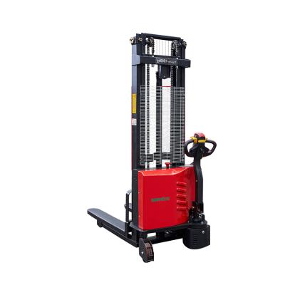 China Building Material Shops Multi Use Semi Electric Car Stacker Price for sale