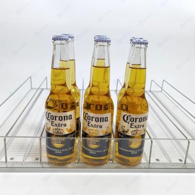 China HIPS/ABS Roller Shelf Drink Display Shelf Gravity Feeding Shelf for sale