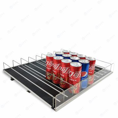 China Maintain a good-looking shelf with less need for maintenance 2022 New Fashional Cheap Fridge Accessory Roller Gravity Beverage Rack Shelf for sale