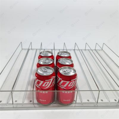 China HIPS/ABS Store Display Rack Gravity Feed Roller Shelf Drink Shelf Vending Machine for sale