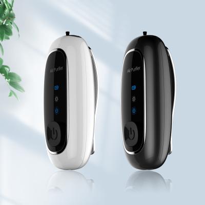 China Collar Style Portable Air Purifier CE FCC HEPA Masking Health Breathing Fresh Hepa H13 Air Fresher for sale