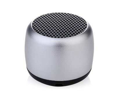 China Custom Speaker Mini Outdoor Wholesale Phone Holder Small Wireless 3W Bluetooth AirPlay Metal Speakers Wireless Mic Speaker for sale