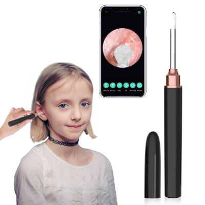 China Endoscopes Otoscope Ear Cleaner Digital Wifi Linked Wireless Ophthalmoscope For Phone Set Earpick With Electric Visual System Endoscope Camera for sale