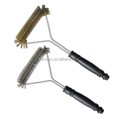 China Indoor Brass Barbecue Grill Brass BBQ Grill BBQ/Outdoor Cleaning Wire Brush for sale