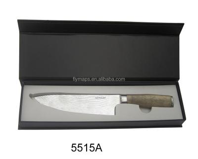 China Japanese Chef's Knife Real Kitchen Knife Damascus with Color Wood for sale