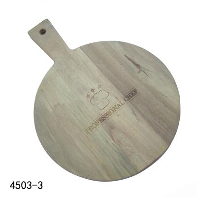 China Viable Italian Style Cheap Wooden Round Pizza Chopper With Handle for sale