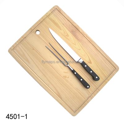 China Sustainable Rectangular Acacia Wood Kitchen Cutting Cutting Board for sale