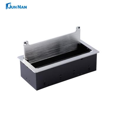 China Multiple Port Table Socket Table Universal Socket Box For Office Conference Furniture for sale