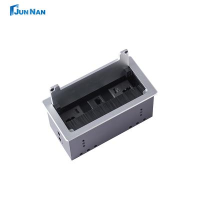 China Office Furniture Table Power Outlet For Conference Tables Recessed Power Strip Customizable Desktop Receptacle for sale