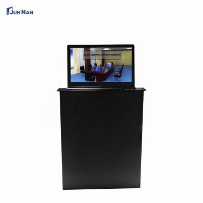 China Motorized Desktop Hidden Computer Monitor Lift For Conference System for sale