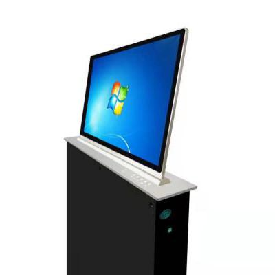 Κίνα Conference Equipment Lcd Monitor Flip Up Lift Table Hidden Monitor Lift Computer Lcd Monitor Lift For Conference Room προς πώληση