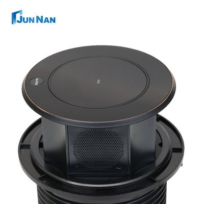 China Junnan Intelligent Pneumatic Lift Socket For Kitchen Multi-function Socket With Remote Control 110V-220V- Rated Voltage for sale